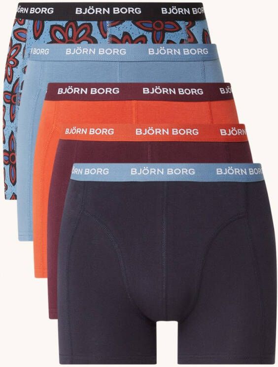 Bjorn Borg Bj&#xF6, rn Borg Cotton Stretch Boxershorts Heren(5 pack )