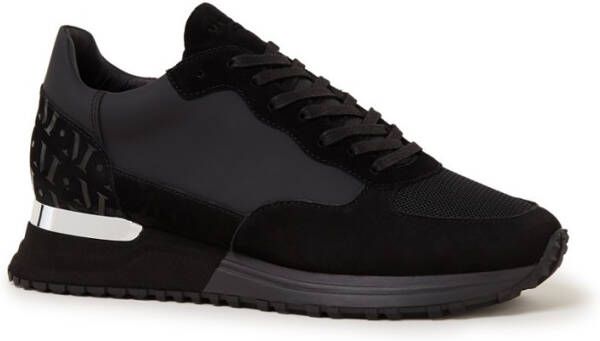 Mallet Popham sneaker met suè, de details