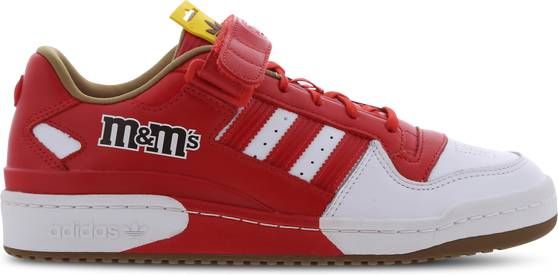 adidas Originals M&amp, M'S Brand Forum Low 84 Schoenen Red/Red/Eqt Yellow Dames