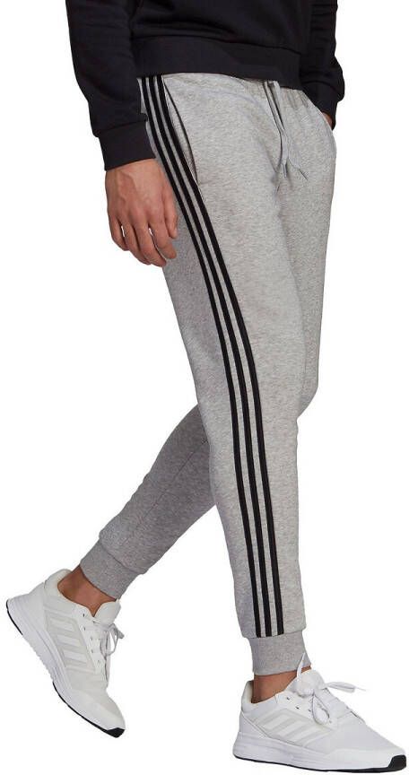 adidas Sportswear Sportbroek ESSENTIALS FLEECE FITTED 3STREPEN BROEK