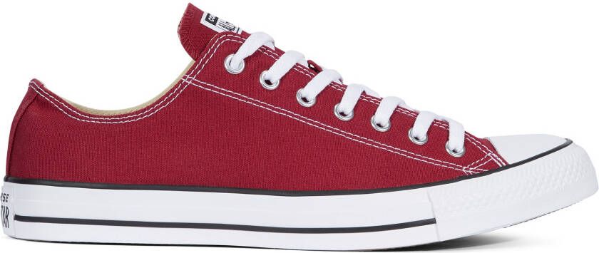 Converse Chuck Taylor low top canvas trainers , Rood, Unisex
