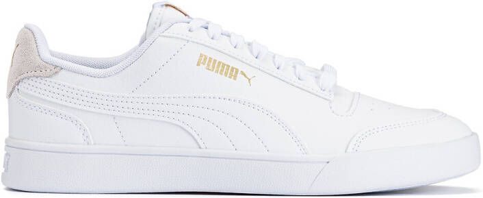 Puma Shuffle Sneakers wit Imitatieleer