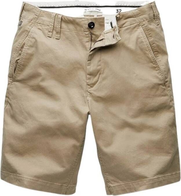 G-Star G Star RAW Vetar regular fit chino short met biologisch katoen donkerblauw