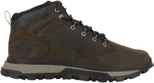 Timberland Bruine Veterboots Treeline Trekker Mid Wp