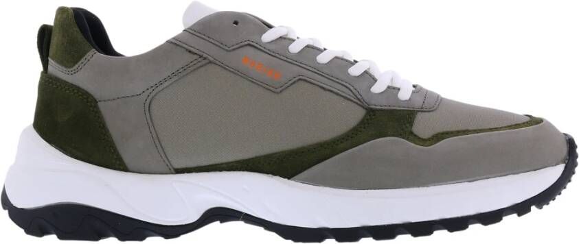 Nubikk Ross Rover sneaker met nubuck details