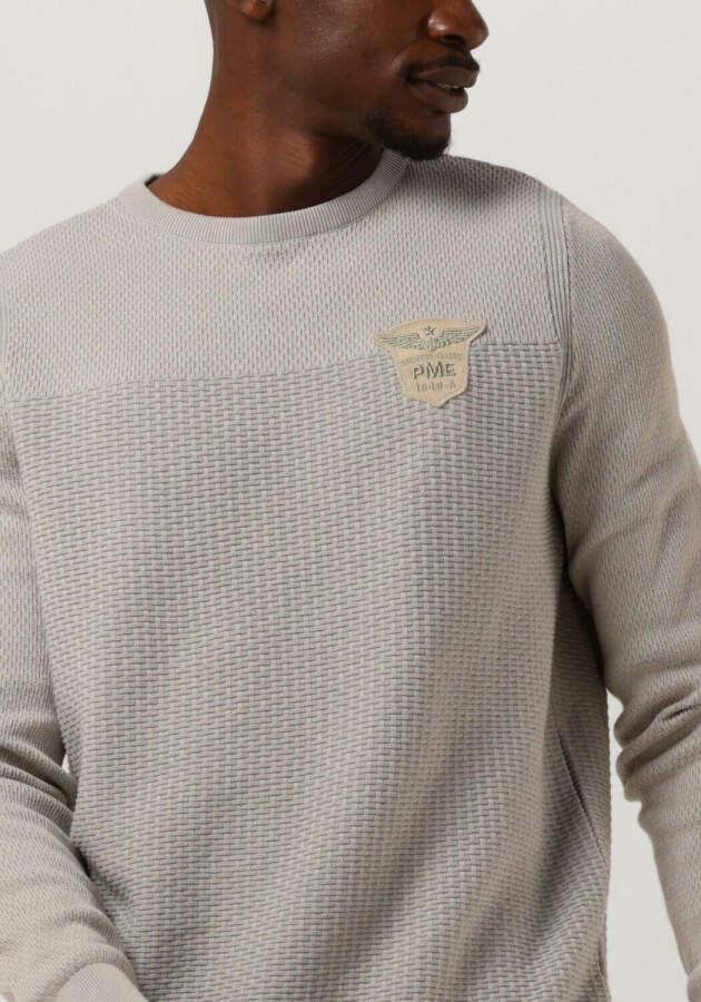 PME Legend R hals katoen vergulde zilveren berken , Beige, Heren
