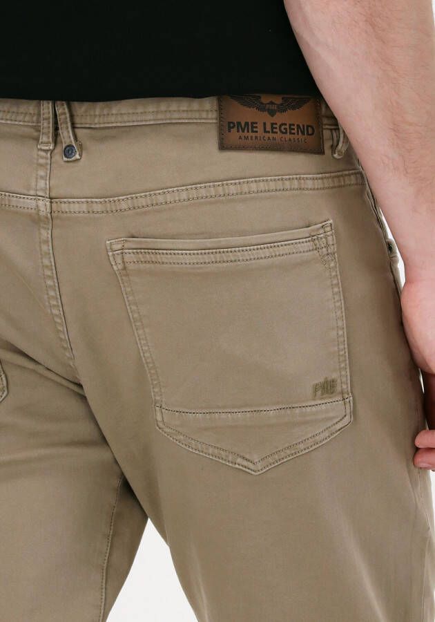 PME Legend Khaki Slim Fit Jeans Tailwheel Colored Sweat
