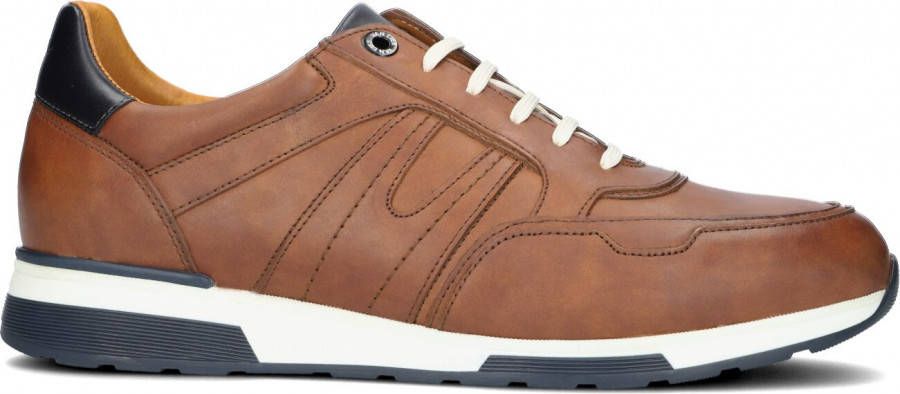 Van Lier Positano sneakers cognac Leer 302260
