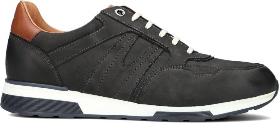 Van Lier Positano sneakers grijs Nubuck