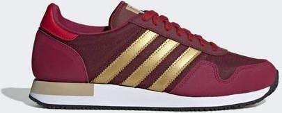 adidas Originals USA 84 Schoenen Shadow Red/Matte Gold/Crystal White Heren