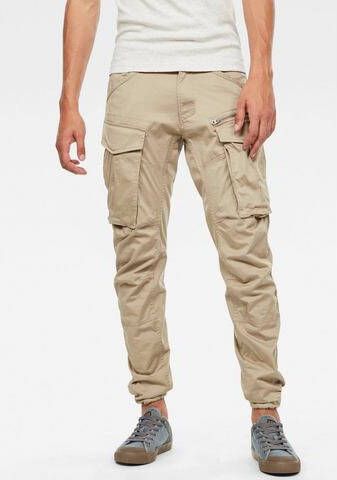 G-Star G Star RAW Rovic zip 3d regular fit cargobroek met biologisch katoen 239 dune