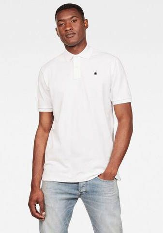G-Star G Star RAW Poloshirt Dunda polo Logoborduursel op borsthoogte