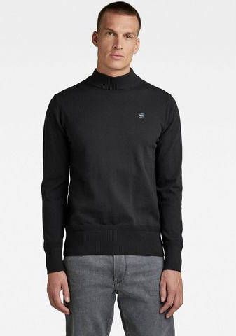 G-Star G Star RAW Trui met staande kraag G Star Pull Opstaande kraag