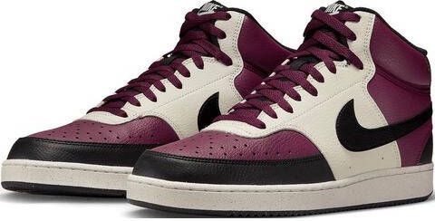 Nike Court Vision Mid Next Nature Herenschoenen Rood