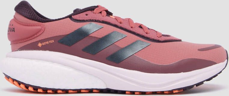 adidas Hardloopschoenen Supernova Gore Tex Rood/Zilver/Oranje Vrouw