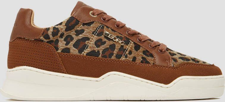 Bjorn Borg l300 luipaard sneakers bruin dames