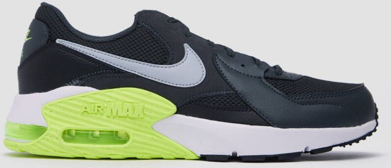 Nike Air Max Excee sneakers grijs/zwart/limegroen