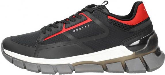 Cruyff Todo Estrato Sneaker Zwart/Rood