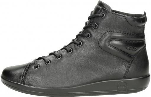Ecco Comfort soft 2.0 lakleren veterschoenen - Herenschoenensales.be