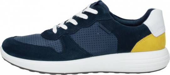 Ecco Soft 7 Runner  Blauw
