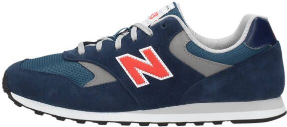 New Balance 393 sneakers donkerblauw/grijs/rood
