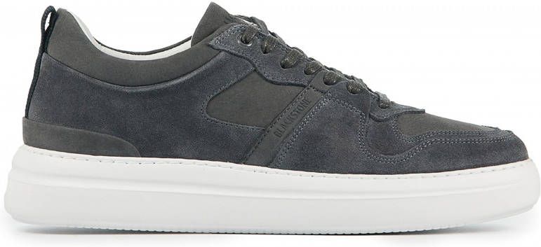 Blackstone WG70 suède sneakers antraciet