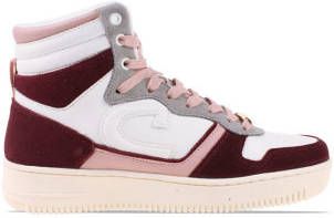 Cruyff Campo High Lux Wit/Roze Dames