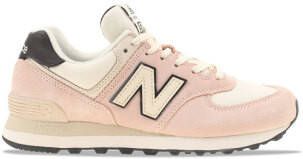 New Balance 574 Lichtroze/Wit Dames