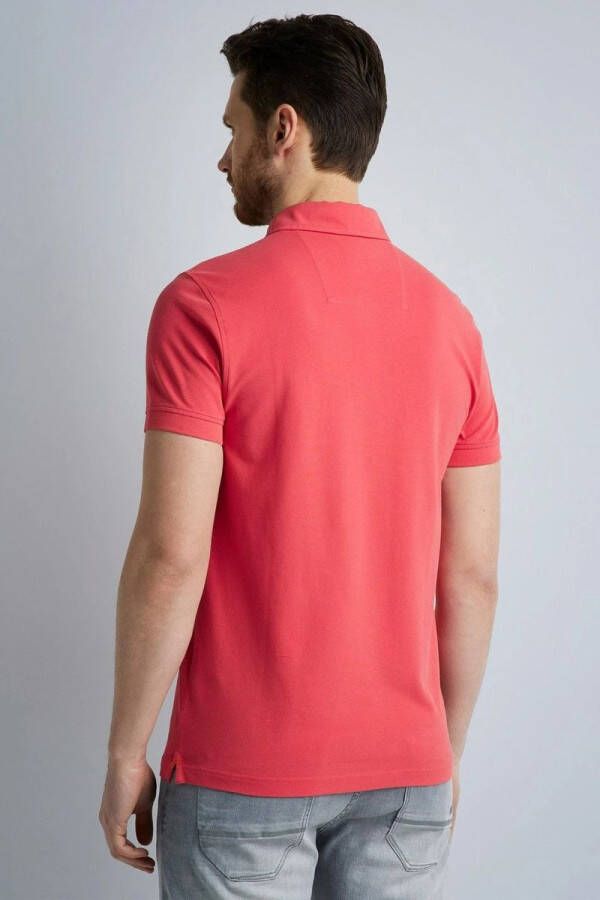 PME Legend Polo stretch met korte mouwen , Rood, Heren