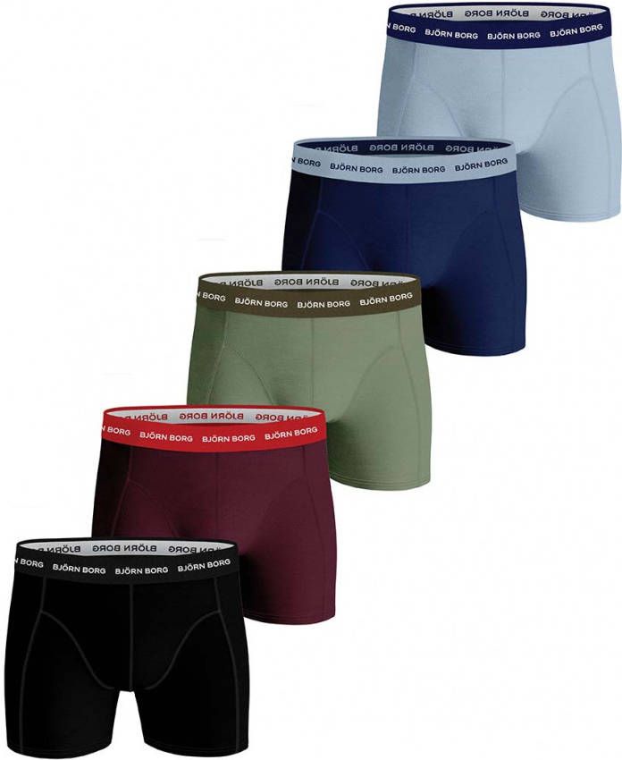 Bjorn Borg Bj&#xF6, rn Borg Essential boxershorts in 5 pack