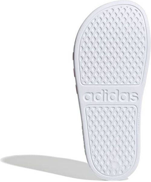 adidas Performance Adilette Aqua K badslippers wit/roze