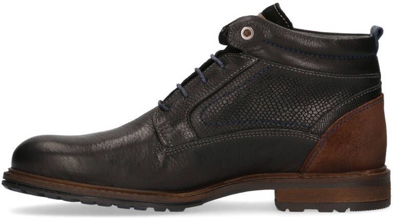 Australian Conley Leather Boots A00 15.1212.02 , Zwart, Heren