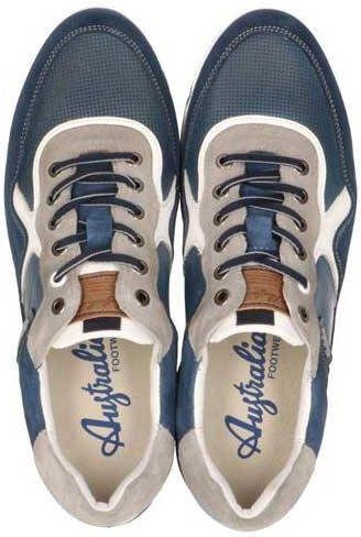 Australian Footwear Mazoni leather 15.1519.01 blue grey white