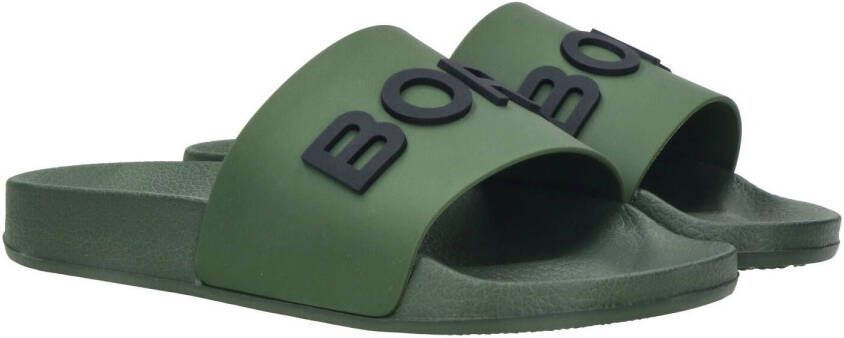 Björn Borg KNOX MLD K badslippers olijfgroen/zwart