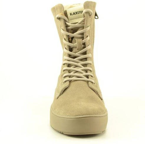 Blackstone Nora Yl67 verweerde teak laarzen , Beige, Dames