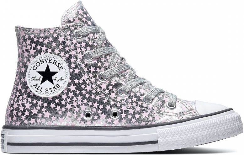 Converse All Stars Chuck Taylor 669249C Zilver / Roze-28 maat 28