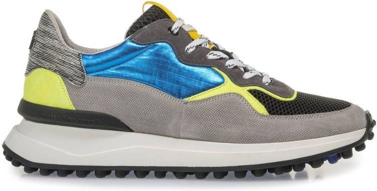 Floris van Bommel Sneaker met su&#xE8;de details