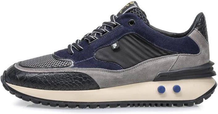 Floris van Bommel Vinti sneaker met su&#xE8, de details