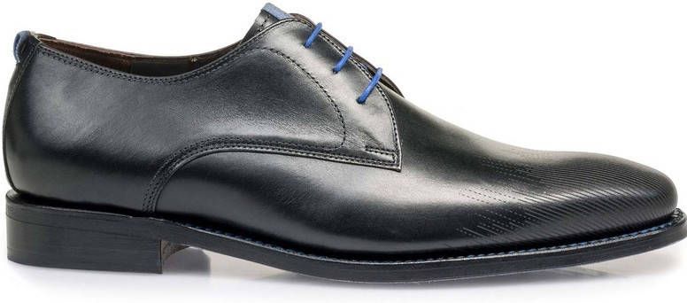 Van Bommel 18084/03 Zwart Veterschoen