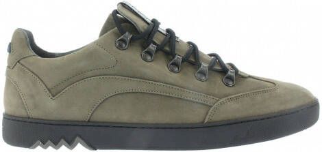 Floris van Bommel grijze nubuck sneaker