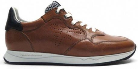 Floris van Bommel heren sneaker cognac