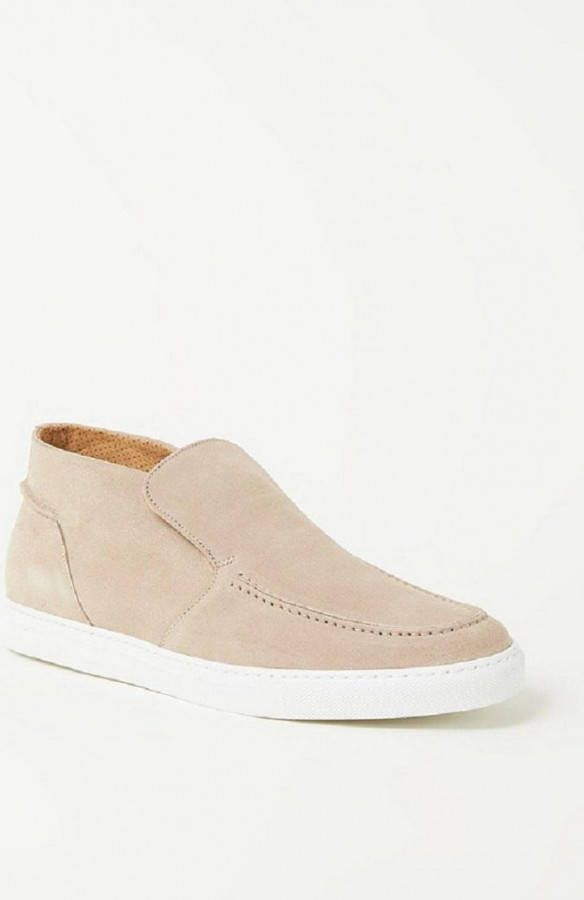 Giorgio 13716 Beige suede instapschoen(129 Sabbia )