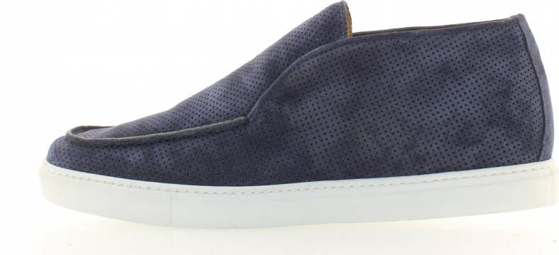 Giorgio 13747 Donker blauwe suede instapschoen(341 Indaco )