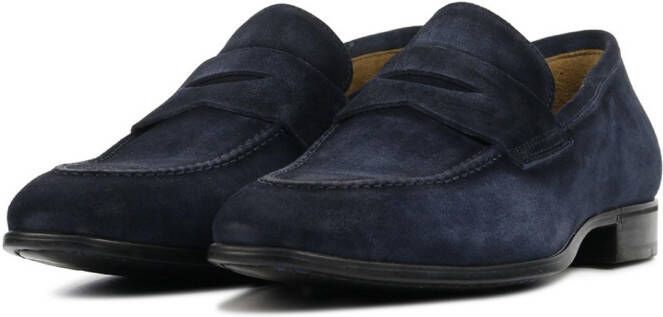 Giorgio 27303 Donkerblauwe suede instapschoen(Blu scuro )
