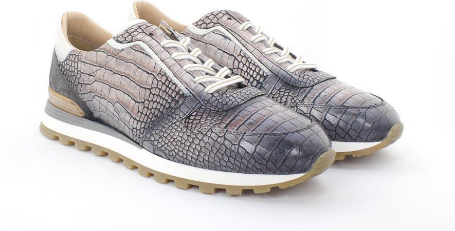 Giorgio 87520 Grijs kleurige veterschoen(80 Perla )