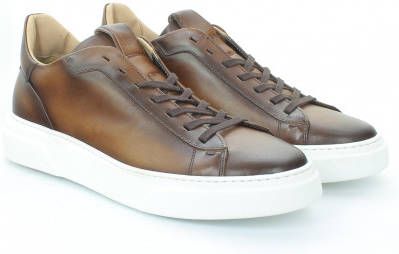 Giorgio 980116 Donker bruine leren veterschoen(023 Cognac )