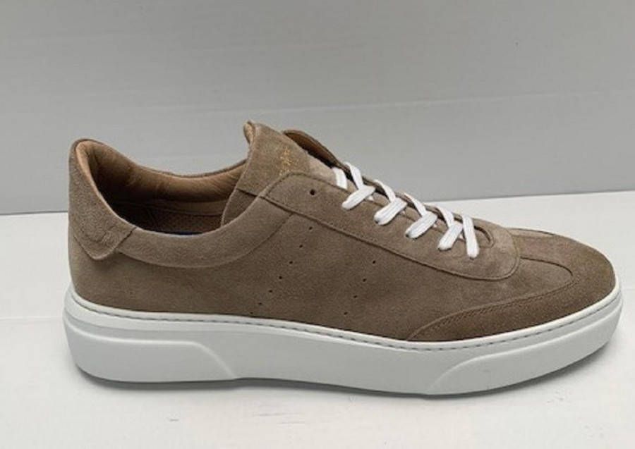 Giorgio 980137 Bruin kleurige suede veterschoen(502 Antilope )