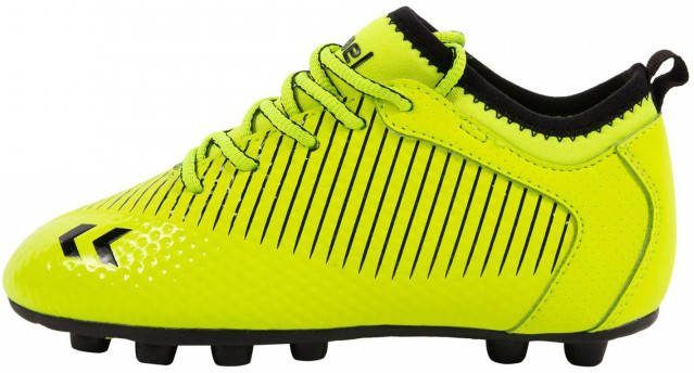 hummel Zoom FG Jr. voetbalschoenen neon geel/zwart