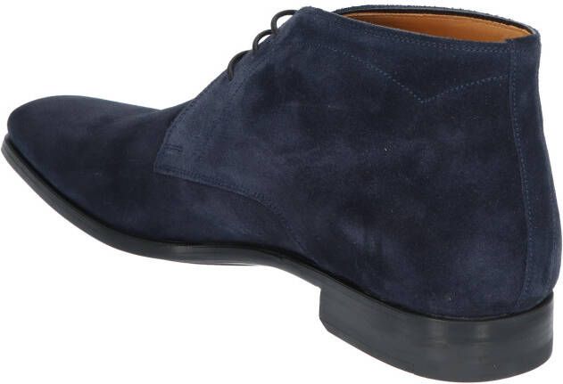 Magnanni 17589 Blue Suede G Wijdte Veter boots
