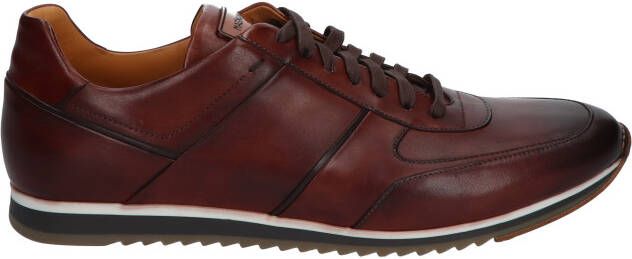 Magnanni 20485 Brown Leather G Wijdte Veterschoenen